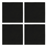 Jogo 4 Guardanapos Home Preto 45cm x 45cm - Ela Decora